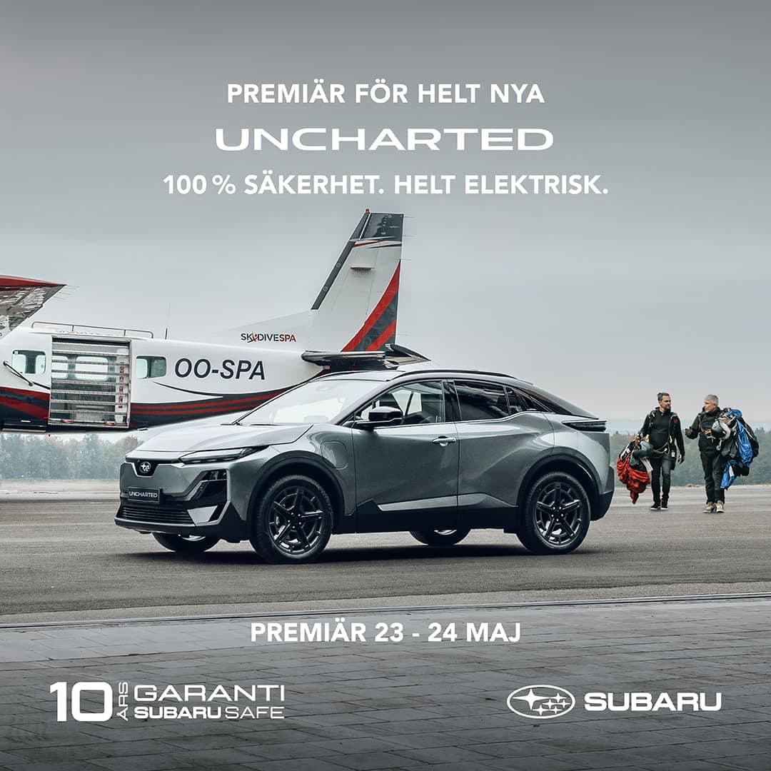 Premiär Subaru Uncharted