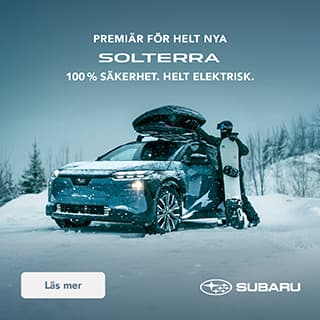 Premiär för Subaru Solterra